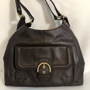 Coach Campbell Hobo Shoulder Bag Brown H1880-F24686